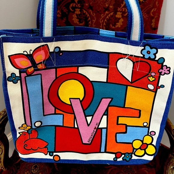 Brighton Love Canvas Tote NWOT - Picture 1 of 6